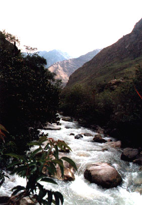 Kusichaca river
